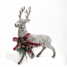 Фигурка : новогодний олень, высота 38см