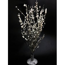 Искусственное дерево с белыми ягодами, высота 90см